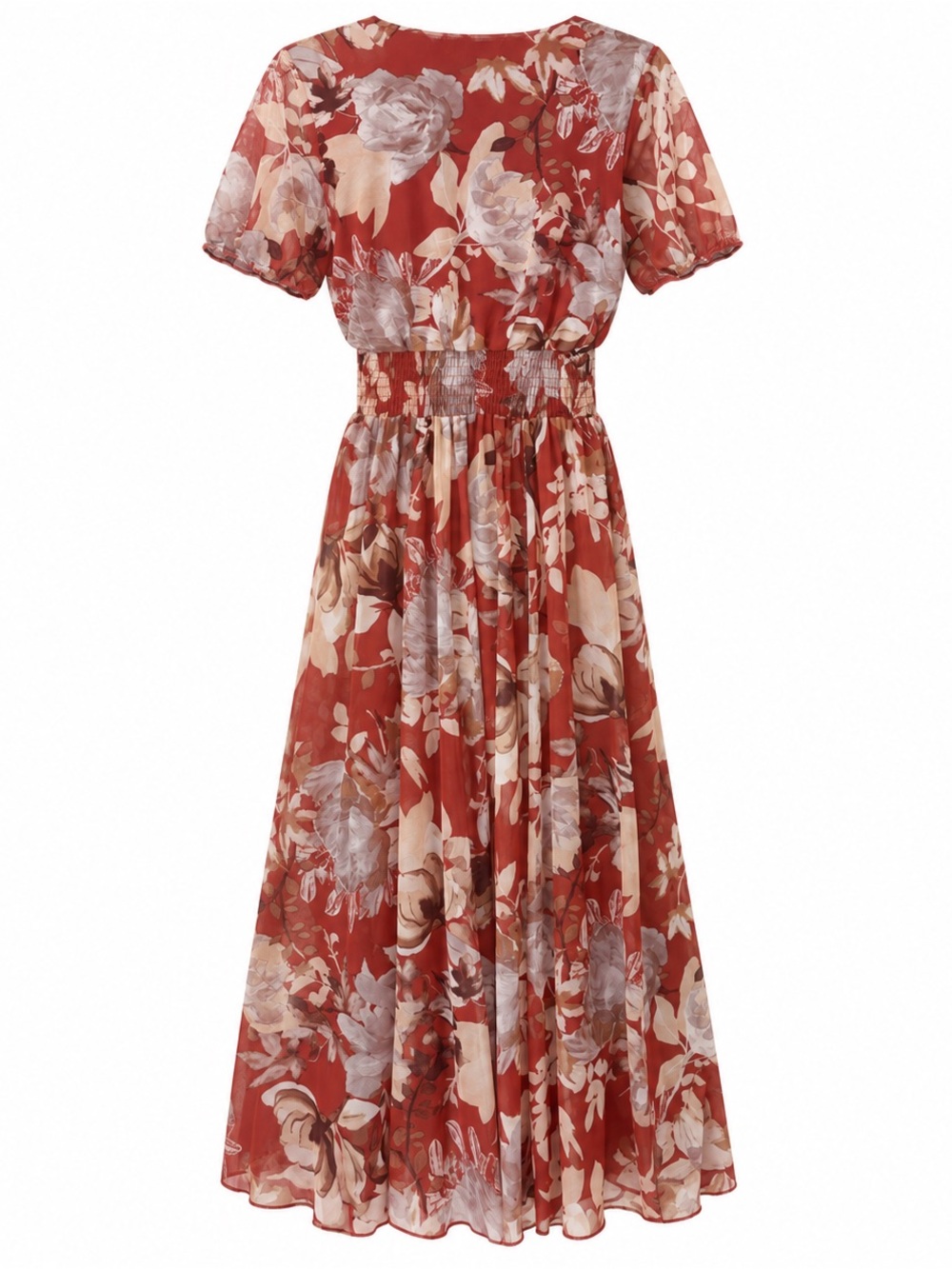 Kate & Lily Fall Floral Dress 8 Romantic Boho Cottagecore Botanical Fall Wedding - Picture 5 of 11